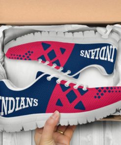 MLB Cleveland Indians Breathable Running Shoes AYZSNK213