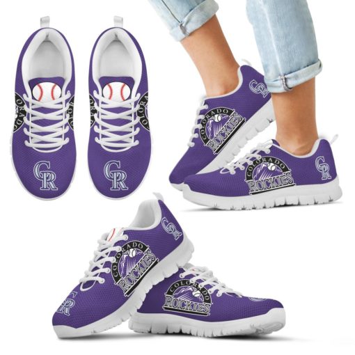 MLB Colorado Rockies Breathable Running Shoes – Sneakers