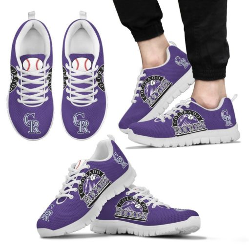 MLB Colorado Rockies Breathable Running Shoes – Sneakers