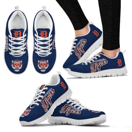 MLB Detroit Tigers Breathable Running Shoes