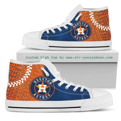 MLB Houston Astros High Top Shoes