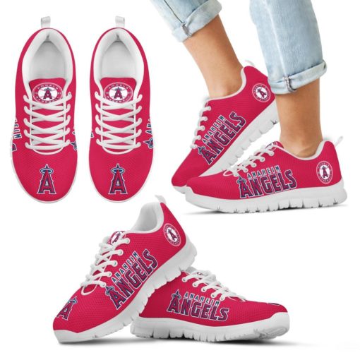 MLB Los Angeles Angels Breathable Running Shoes