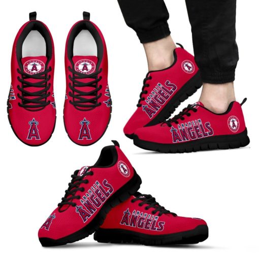 MLB Los Angeles Angels Breathable Running Shoes