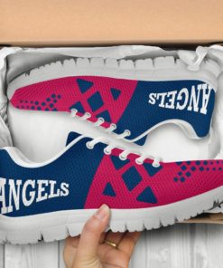 MLB Los Angeles Angels Breathable Running Shoes - Sneakers AYZSNK213