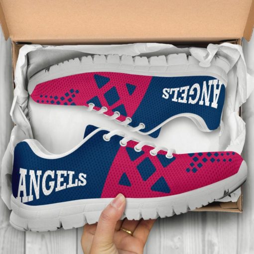 MLB Los Angeles Angels Breathable Running Shoes - Sneakers AYZSNK213