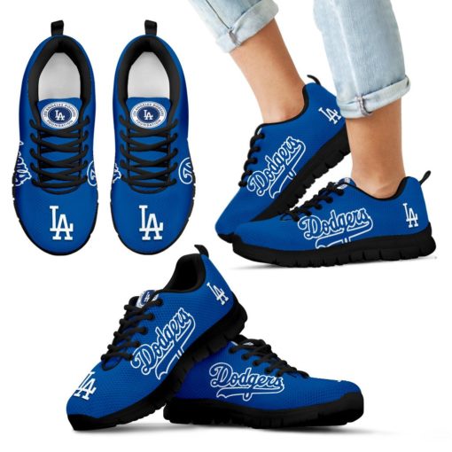 MLB Los Angeles Dodgers Breathable Running Shoes