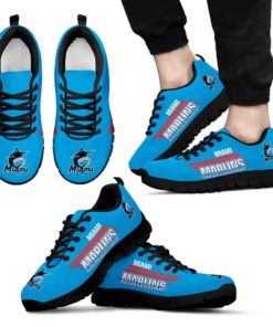 MLB Miami Marlins Breathable Running Shoes