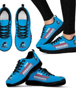 MLB Miami Marlins Breathable Running Shoes