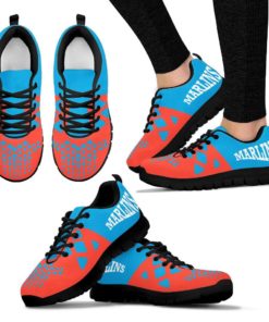 MLB Miami Marlins Breathable Running Shoes - Sneakers AYZSNK213