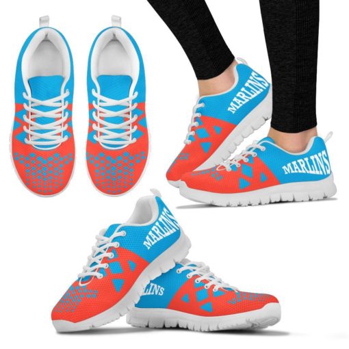 MLB Miami Marlins Breathable Running Shoes – Sneakers AYZSNK213