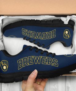 MLB Milwaukee Brewers Breathable Running Shoes