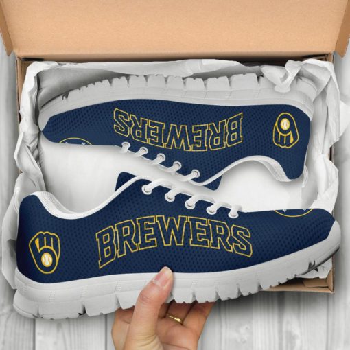MLB Milwaukee Brewers Breathable Running Shoes
