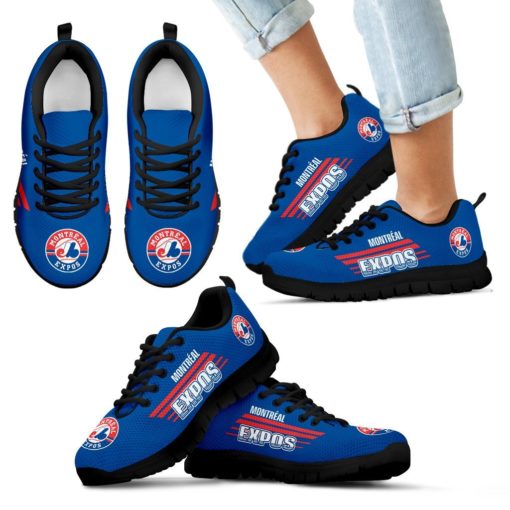 MLB Montreal Expos Breathable Running Shoes - Sneakers