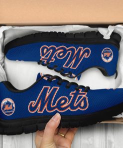 MLB New York Mets Breathable Running Shoes