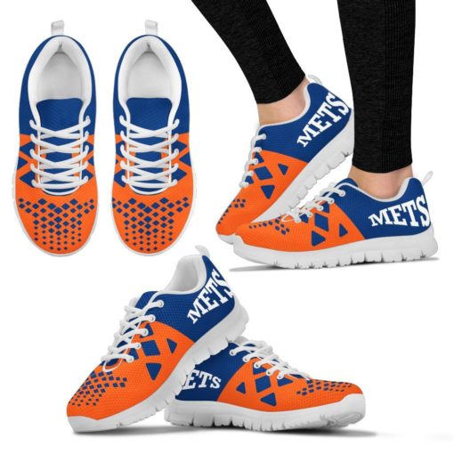 MLB New York Mets Breathable Running Shoes AYZSNK213