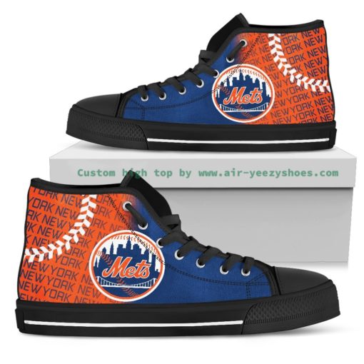 MLB New York Mets High Top Shoes