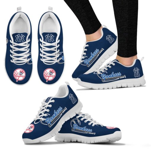 MLB New York Yankees Breathable Running Shoes