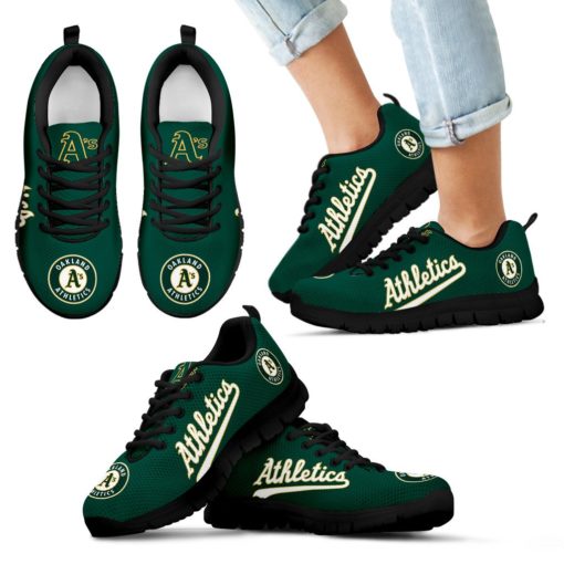 MLB Oakland Athletics Breathable Running Shoes – Sneakers