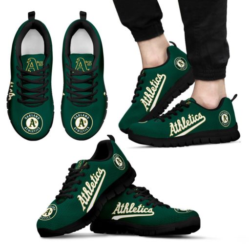 MLB Oakland Athletics Breathable Running Shoes – Sneakers