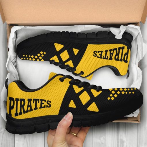 MLB Pittsburgh Pirates Breathable Running Shoes – Sneakers AYZSNK213