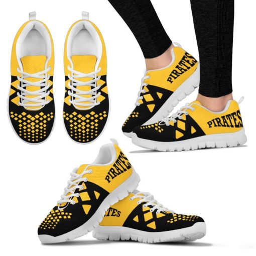 MLB Pittsburgh Pirates Breathable Running Shoes – Sneakers AYZSNK213
