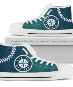 MLB Seattle Mariners High Top Shoes