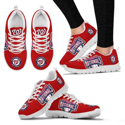 MLB Washington Nationals Breathable Running Shoes – Sneakers