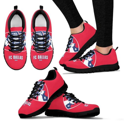 MLS FC Dallas Breathable Running Shoes - Sneakers