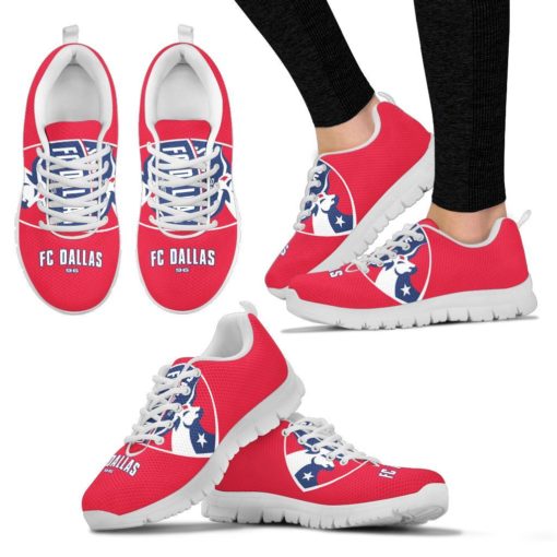 MLS FC Dallas Breathable Running Shoes - Sneakers