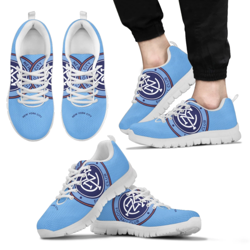 MLS New York City FC Breathable Running Shoes