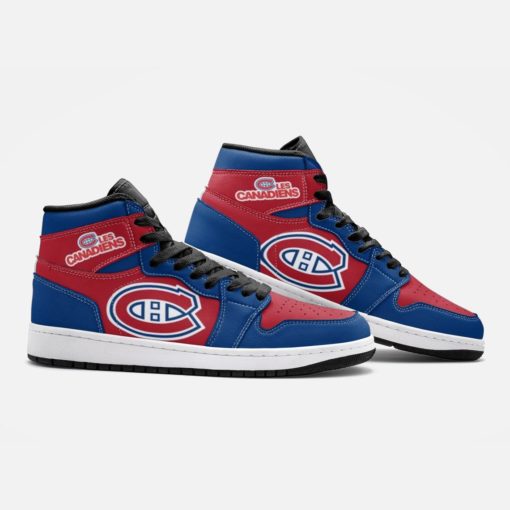 Montreal Canadiens Custom Jordan 1 High Sneakers