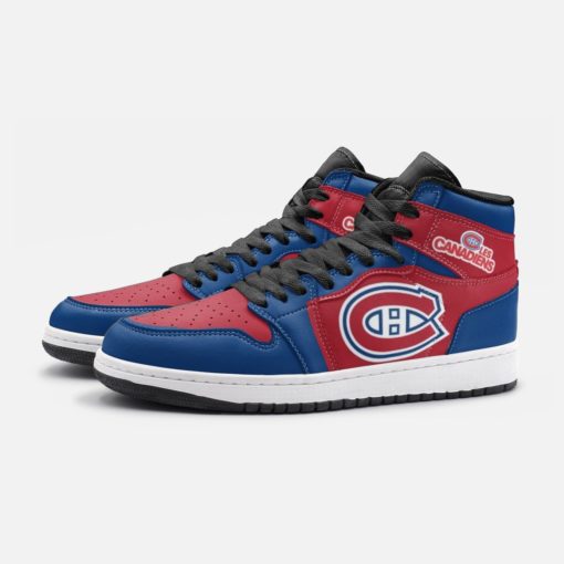 Montreal Canadiens Custom Jordan 1 High Sneakers