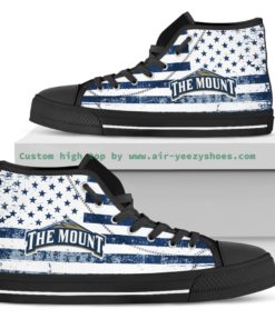 Mount St. Mary's Mountaineers High Top Shoes
