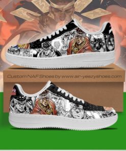 Muhammad Avdol Sneakers Manga Style JoJo's Air Force Shoes
