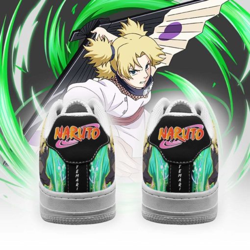 Naruto Temari Sneakers Custom Naruto Air Force Shoes