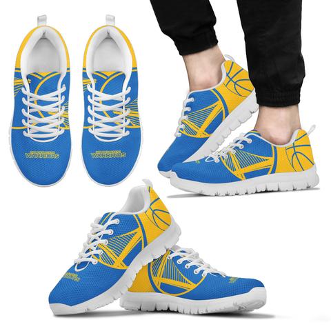 NBA Golden State Warriors Breathable Running Shoes AYZSNK211