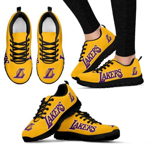 NBA Los Angeles Lakers Breathable Running Shoes