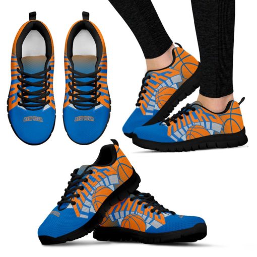 NBA New York Knicks Breathable Running Shoes - Sneakers