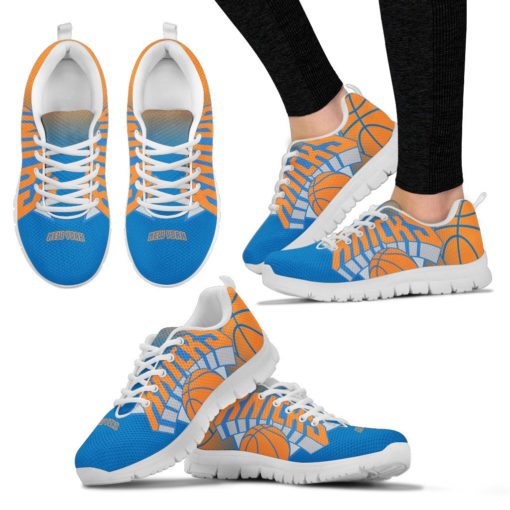 NBA New York Knicks Breathable Running Shoes - Sneakers