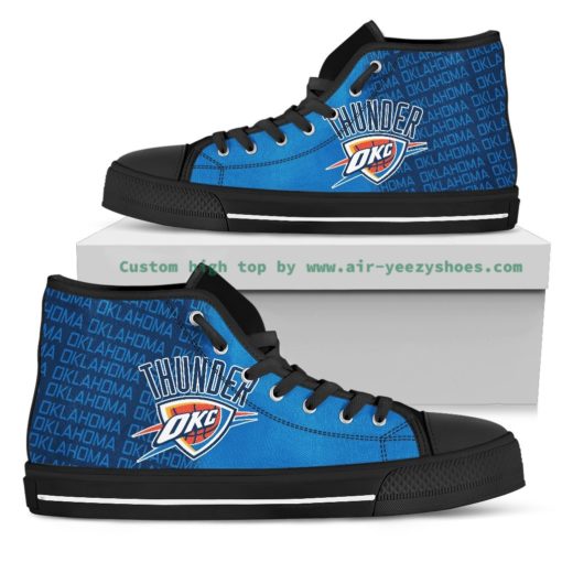 NBA Oklahoma City Thunder High Top Shoes