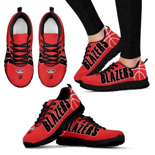 NBA Portland Trail Blazers Breathable Running Shoes