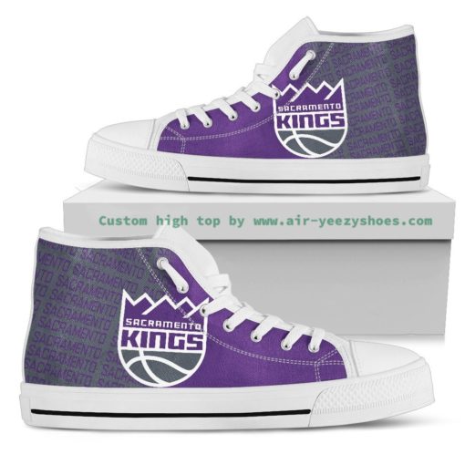 NBA Sacramento Kings High Top Shoes