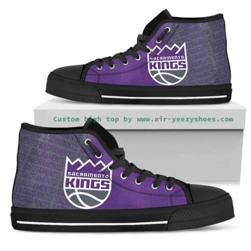 NBA Sacramento Kings High Top Shoes