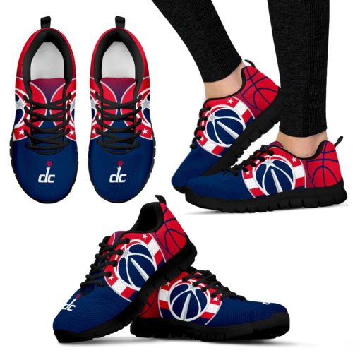 NBA Washington Wizards Breathable Running Shoes - Sneakers