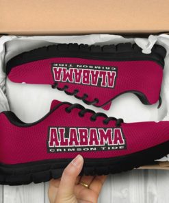 NCAA Alabama Crimson Tide Breathable Running Shoes - Sneakers