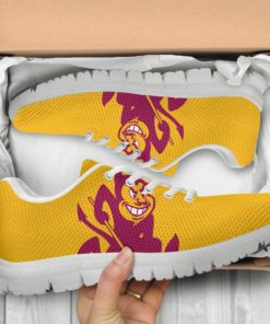 NCAA Arizona State Sun Devils Breathable Running Shoes - Sneakers