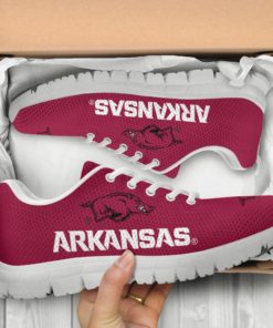 NCAA Arkansas Razorbacks Breathable Running Shoes
