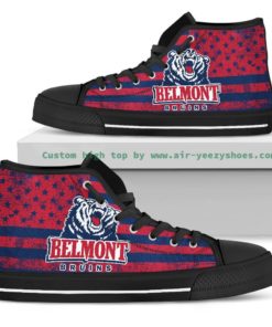 NCAA Belmont Bruins High Top Shoes