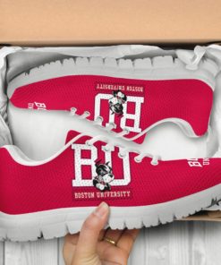 NCAA Boston University Breathable Running Shoes - Sneakers