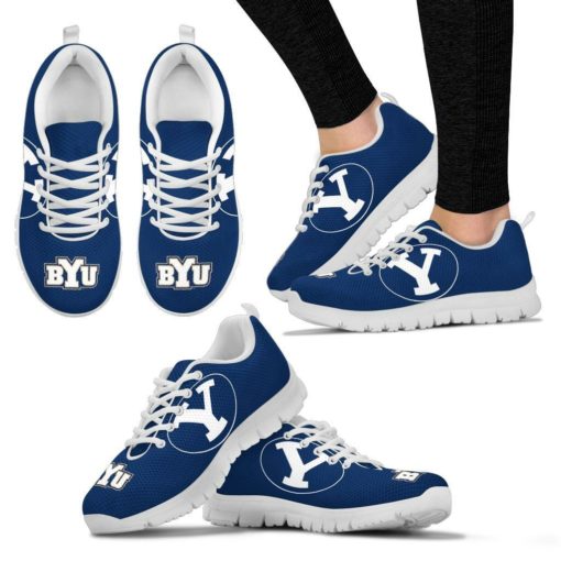 NCAA Brigham Young Cougars Breathable Running Shoes